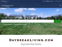 Tablet Screenshot of daybreakliving.com